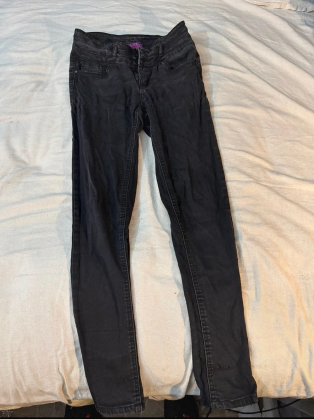 Wax Jean Women’s Skinny Jeans in Black